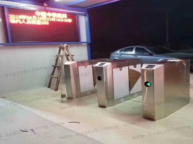 重慶渝北區(qū)某建設工地橋式翼閘案例